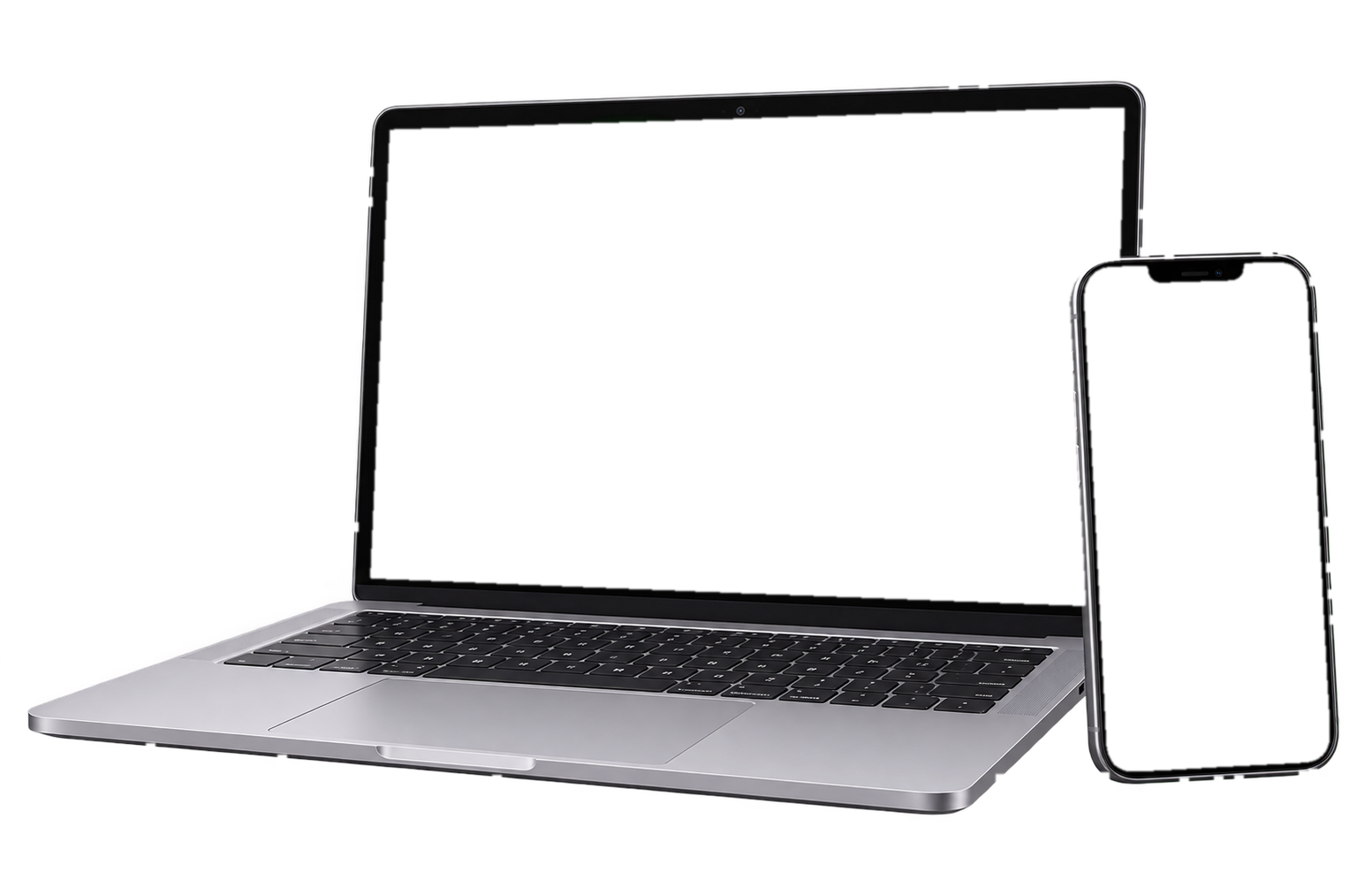 Notebook e celular exibindo o site TourByFoot